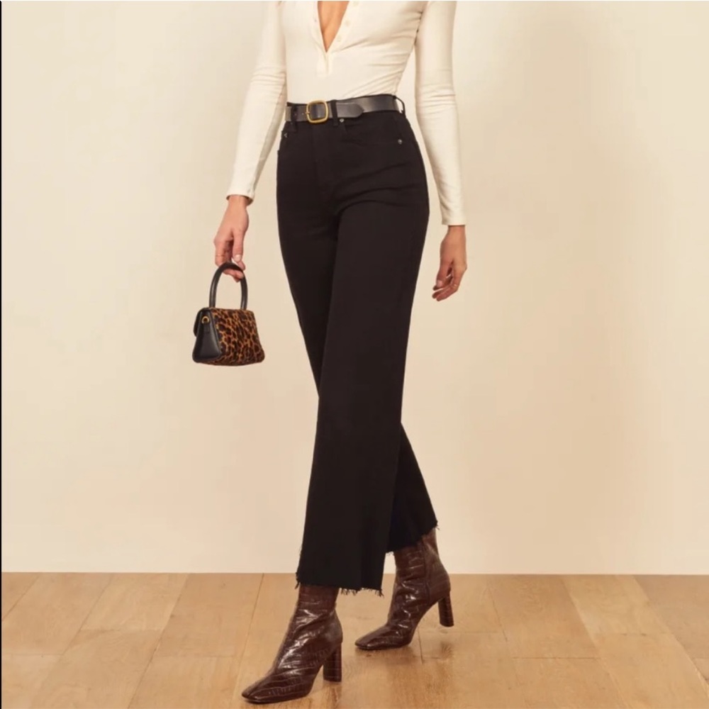 REFORMATION Emma High-Rise Wide Leg Jean